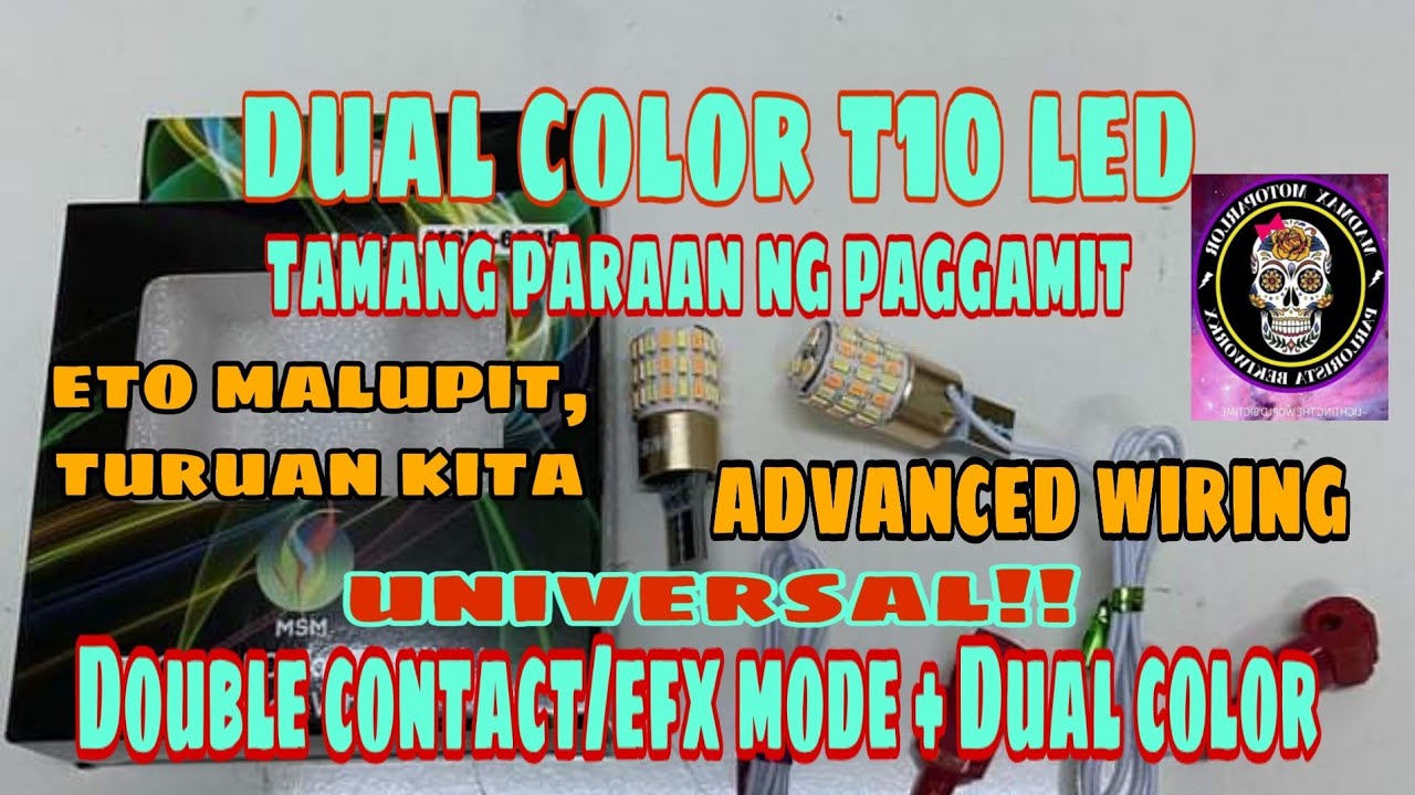 DOUBLE CONTACT + DUAL COLOR EFX MODE | ADVANCE MODE | TRIPLE CONTACT TO QUADRO CONTACT ALTERNATING