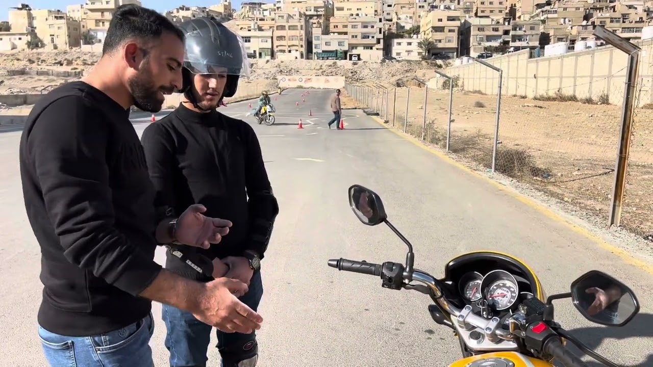 تدريب الدراجة النارية الحلقة الأولى