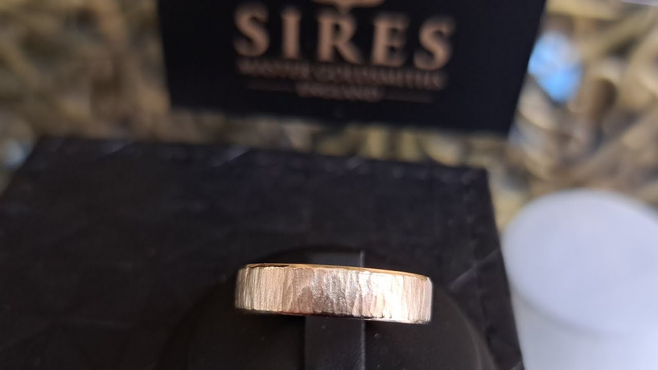 Sires Master Goldsmiths Shrewsbury - Melting and Forging New Ring