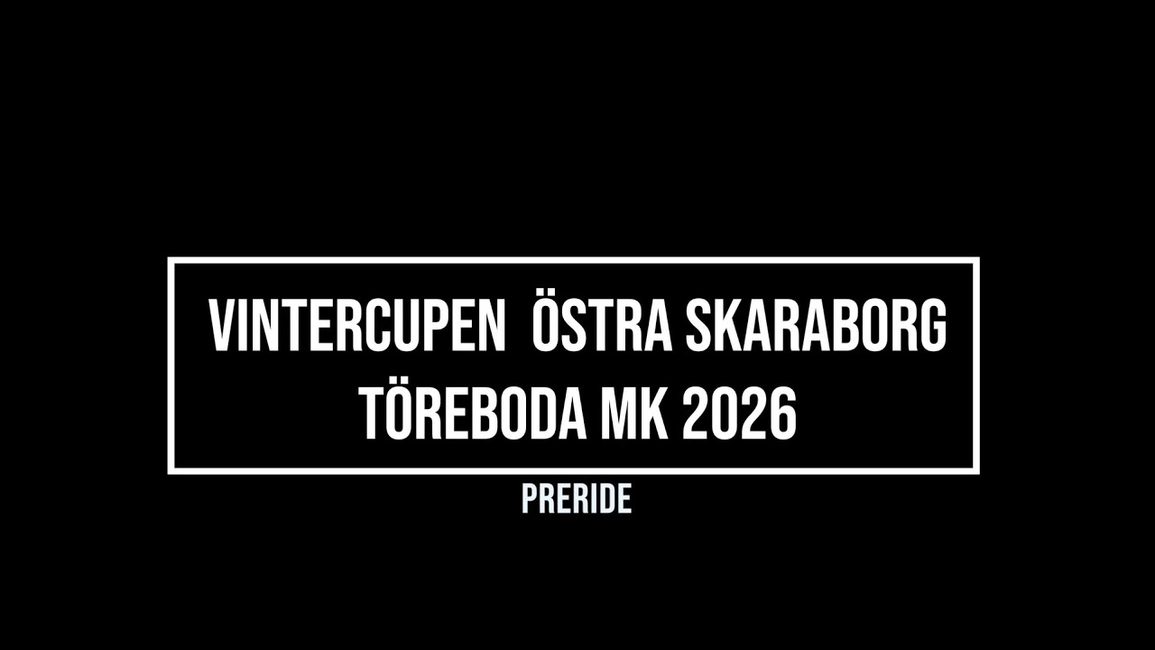 Vintercupen | Töreboda MK | Preride | 2026