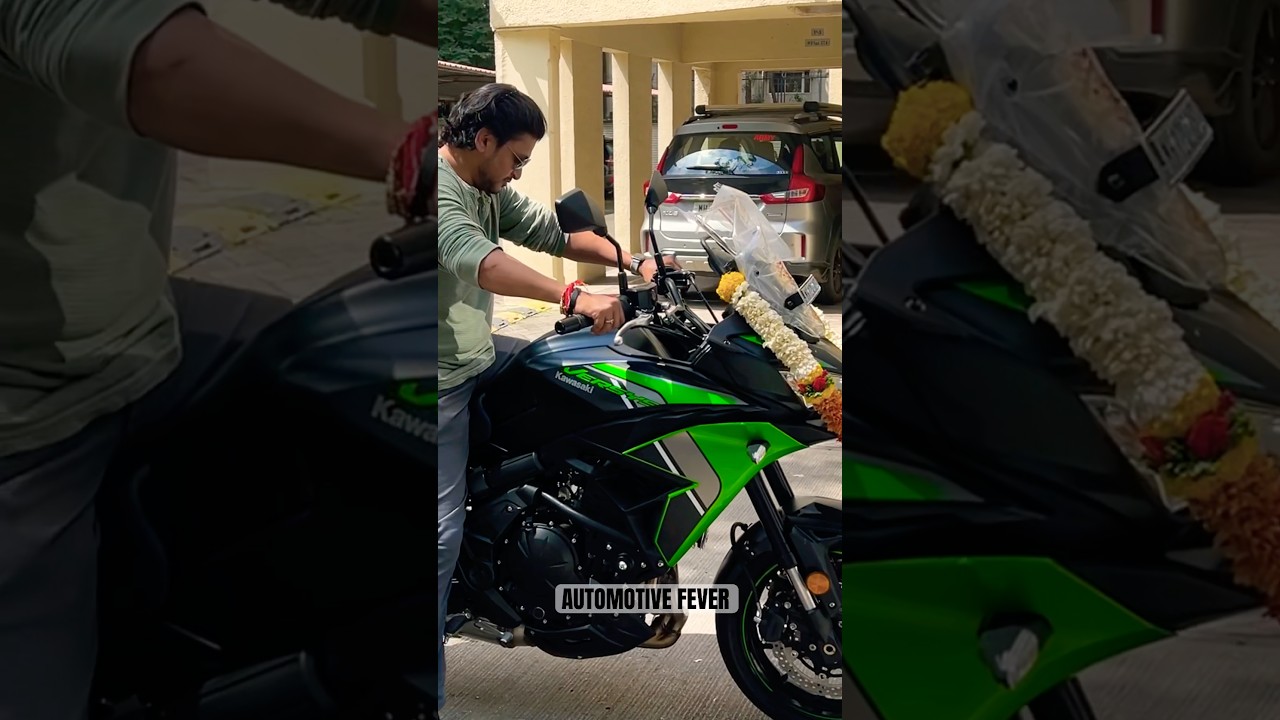 Мотоцикл Kawasaki Versys 650 куб. см, в этой комплектации выглядит потрясающе #kawasaki #versys #...