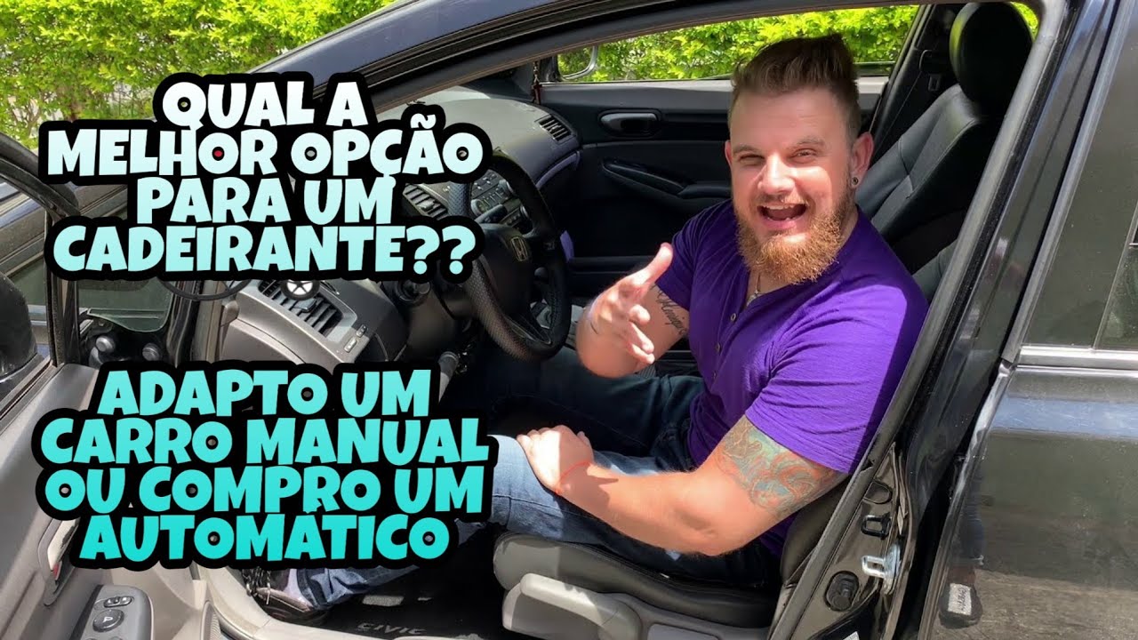 DIRIGINDO CARRO ADAPTADO PARA DEFICIENTE / DICAS