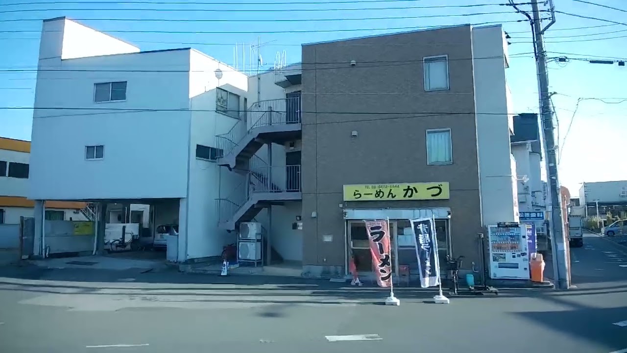 京成バス東京　小74系統小松川警察署発小岩駅行車窓展望