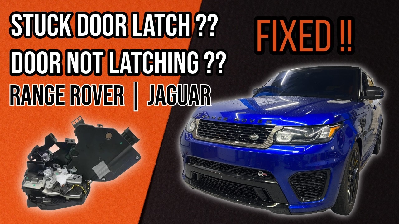 Door Latch | Door Panel | Door Handle Removal Range Rover HSE L405 (2013-2021)