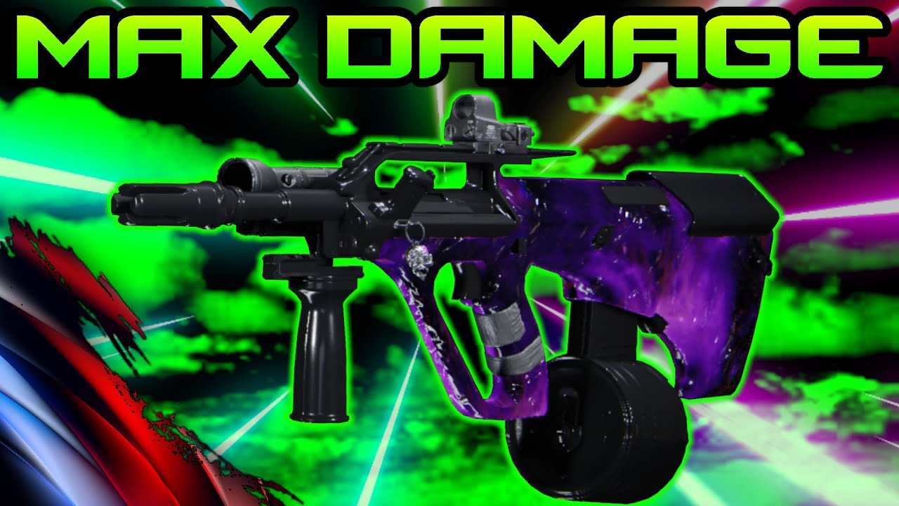 AUG (AUG-M3NT) MAX PACK A PUNCH STATS + DAMAGE Guide - Cold War Zombies Damage Profile