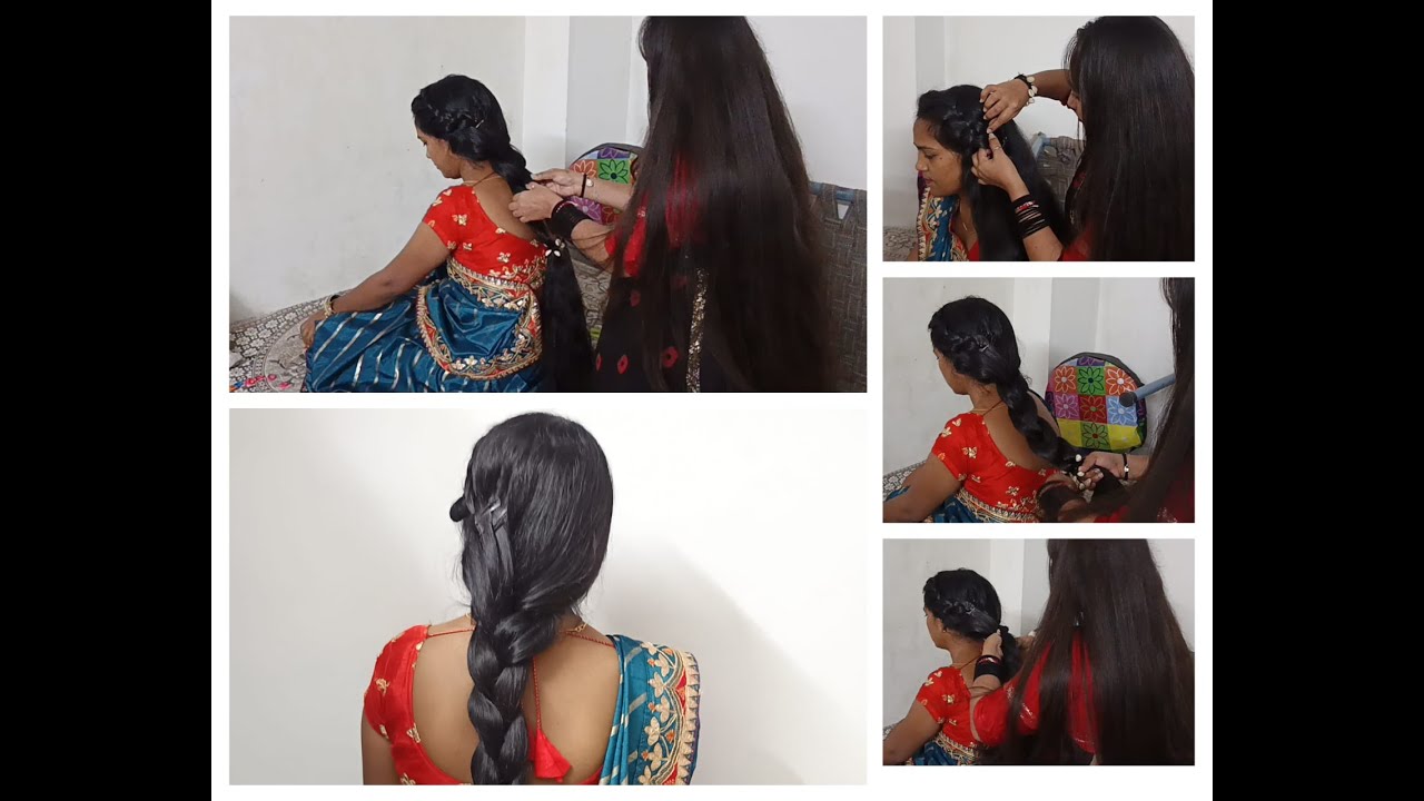 Nanad Ne Bhabhi Ki Beautiful Hair Style Banai