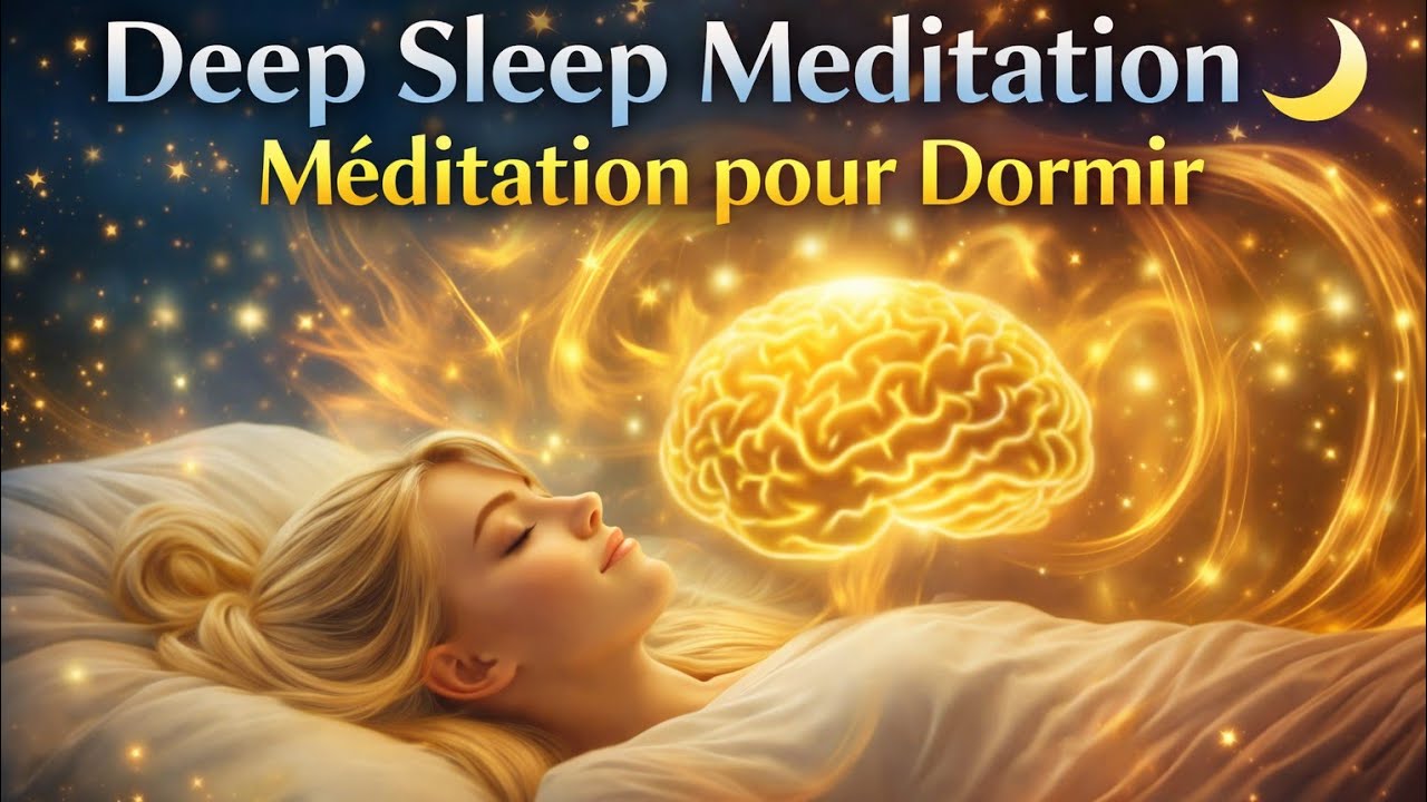 Deep Sleep Meditation 🌙 — Méditation pour Dormir Profondément | Relaxing Night Healing