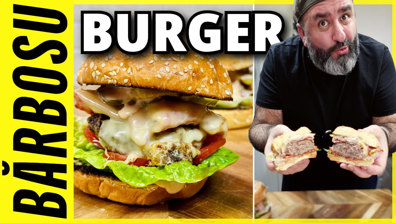BURGER CLASIC CU CARNE DE VITA