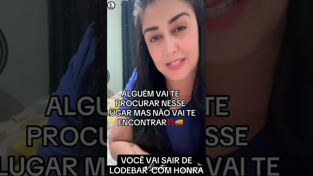ALGUÉM VAI TE PROCURAR NESSE LUGAR MAS NÃO VAI TE ENCONTRAR ‼️