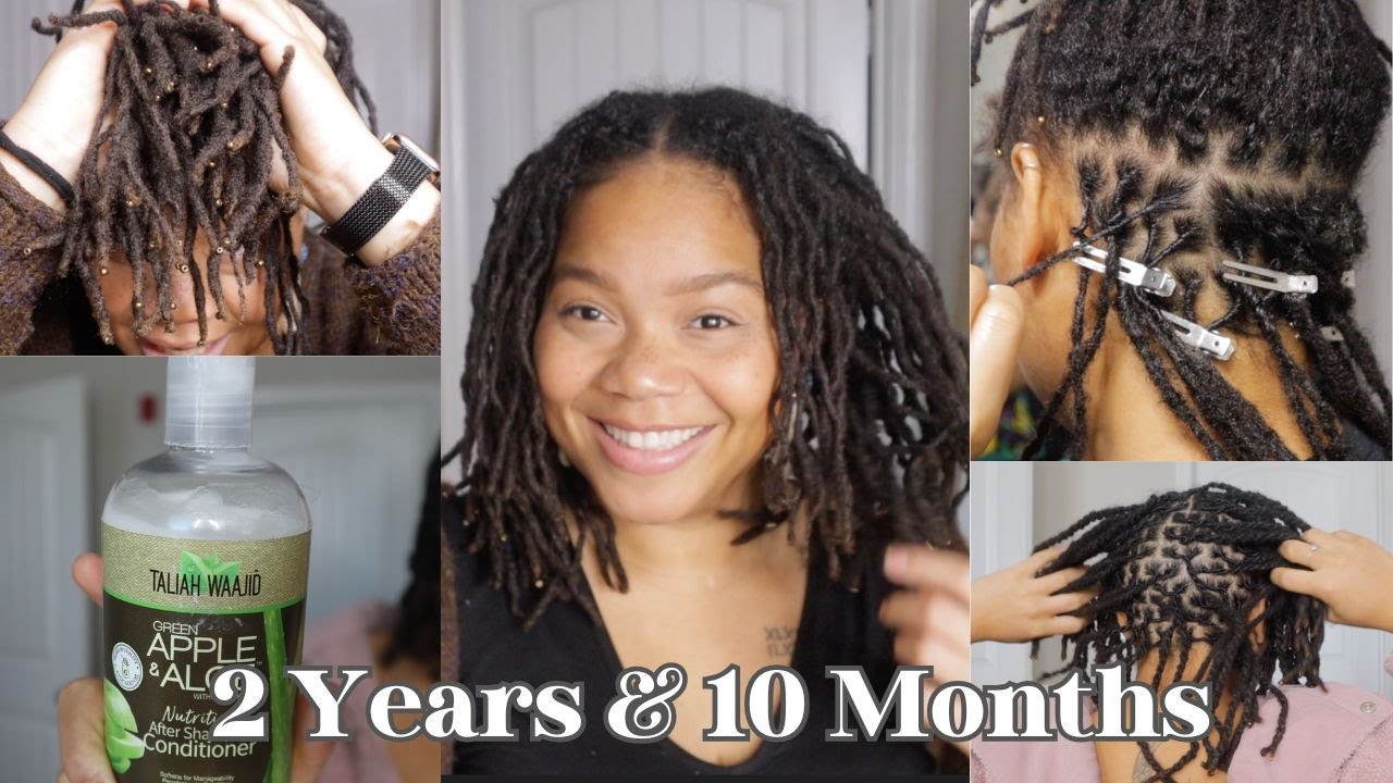 2 Years 10 Months Loc Update!!!!!!TRYING TALIAH WAAJID CONDITIONER | RETWISTING | LOC SPRINKLES