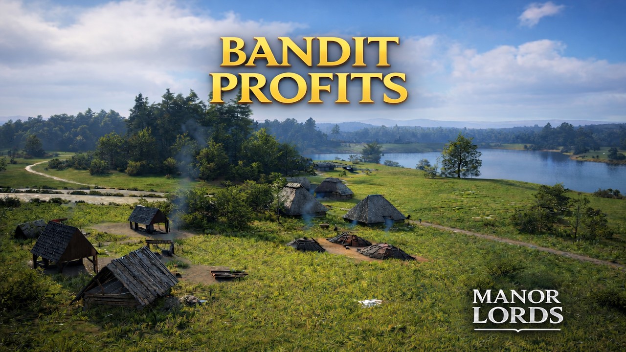 How To Get RICH With Bandit Camps | Manor Lords UPDATE Economy Guide (Part 2)