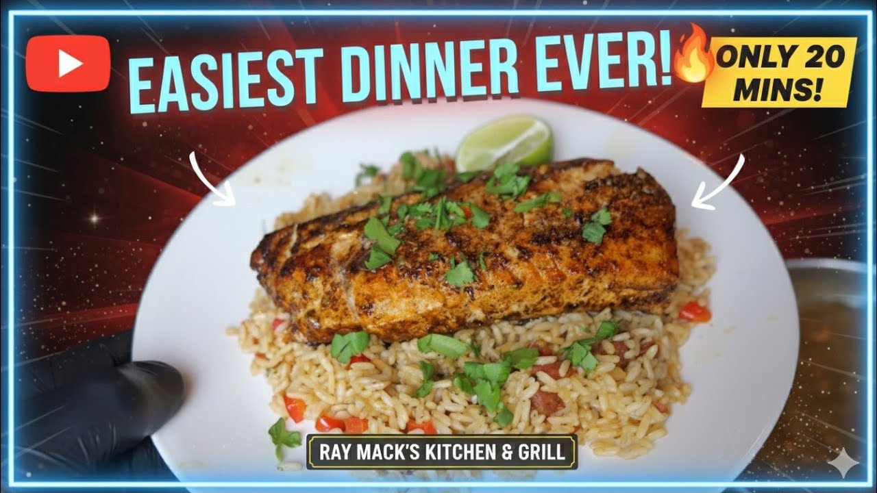 You Won&rsquo;t Believe How Juicy This Blackened Salmon Turned Out! 🍽️