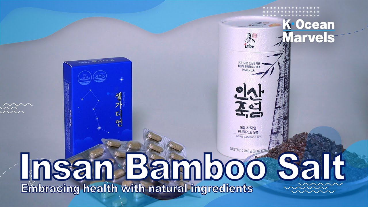 [K-OCEAN MARVELS ] Capturing the Health Benefits of Sea Salt - INSAN BAMBOO SALT (인산죽염)