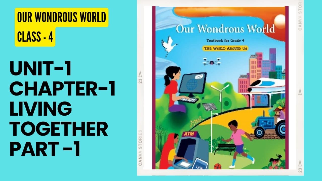 CLASS 4# UNIT 1#CHAP 1 #PART 1# LIVING TOGETHER# OUR  WONDROUS WORLD#worksheet#