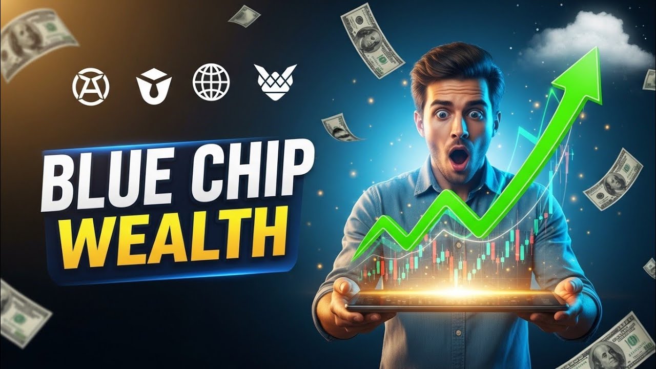 Blue Chip Stocks That Can Make You Rich Long Term 💰 (Beginner Guide)