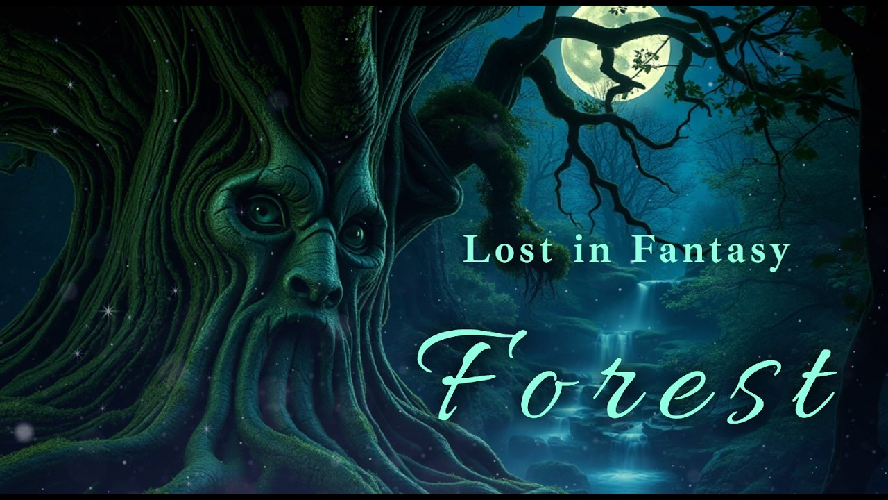 Immerse in a Fantasy Forest🌿Celtic Night Ambience for Study, Creativity & Focus (No Ads)