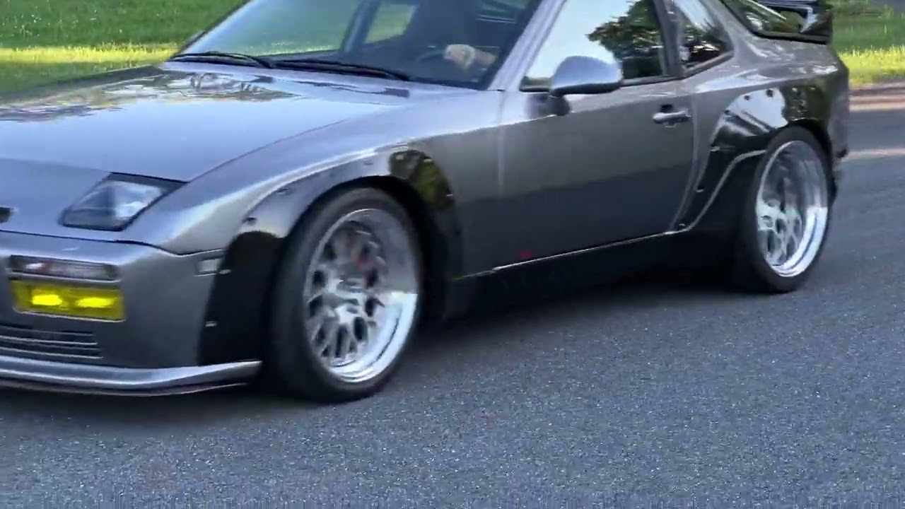 Rolling video widebody 944 LT1 swap