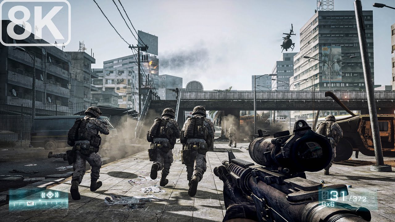 Ирак / Курдистан (1-й разведывательный батальон) Battlefield 3 - 8K