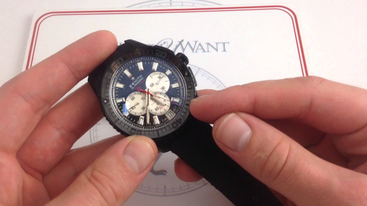 Zenith El Primero Stratos Flyback Striking Tenth Limited Edition Luxury Watch Review