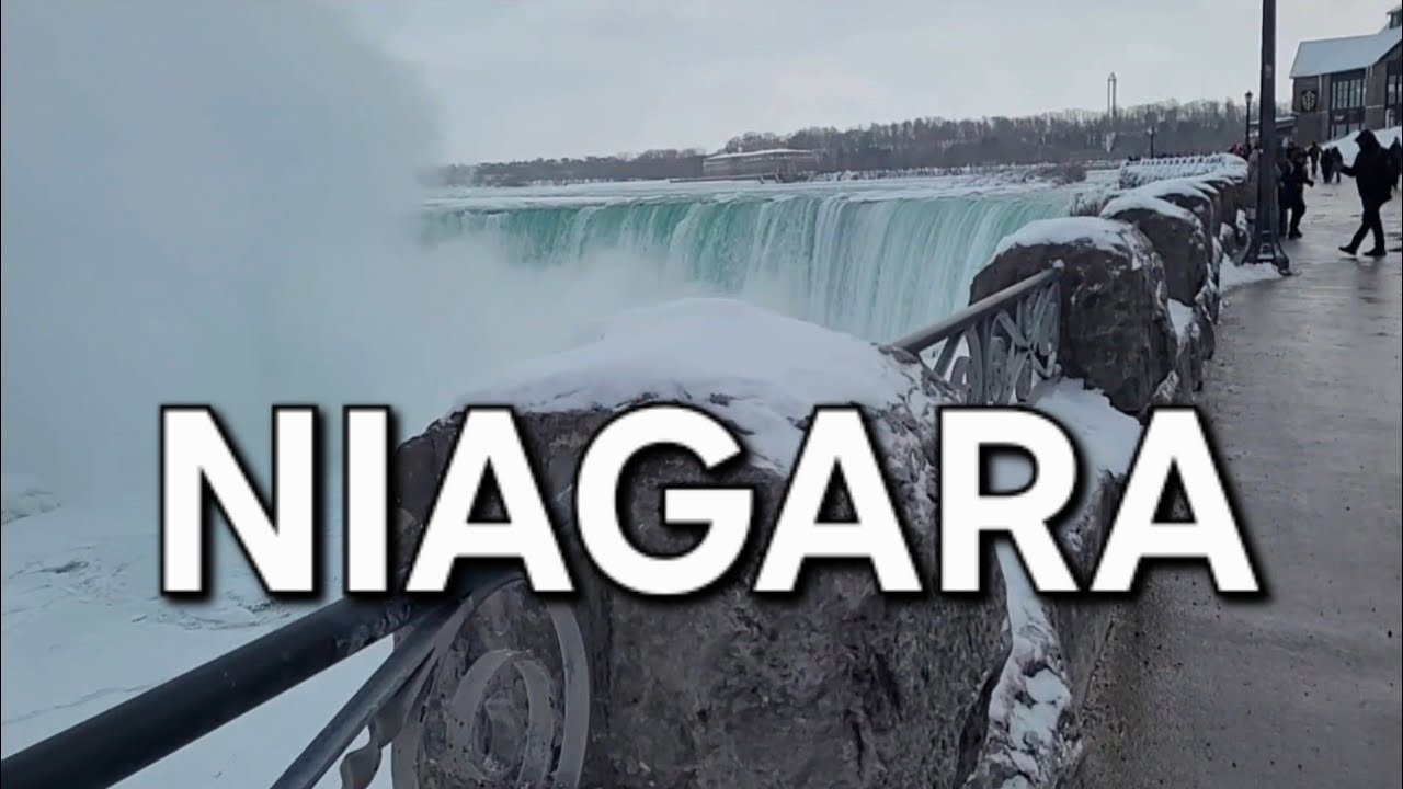 WINTER WALKS IN NIAGARA FALLS 🇨🇦❤️