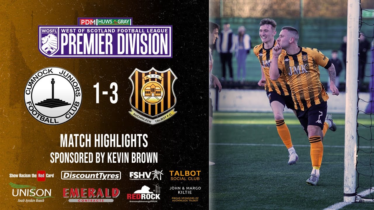 Alternate Angle | Cumnock Juniors 1-3 Auchinleck Talbot