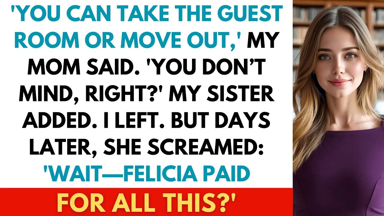 When My Sister Moved In for “Support”, My Mom Kicked Me Out — So I Left Her With the Entire Mort