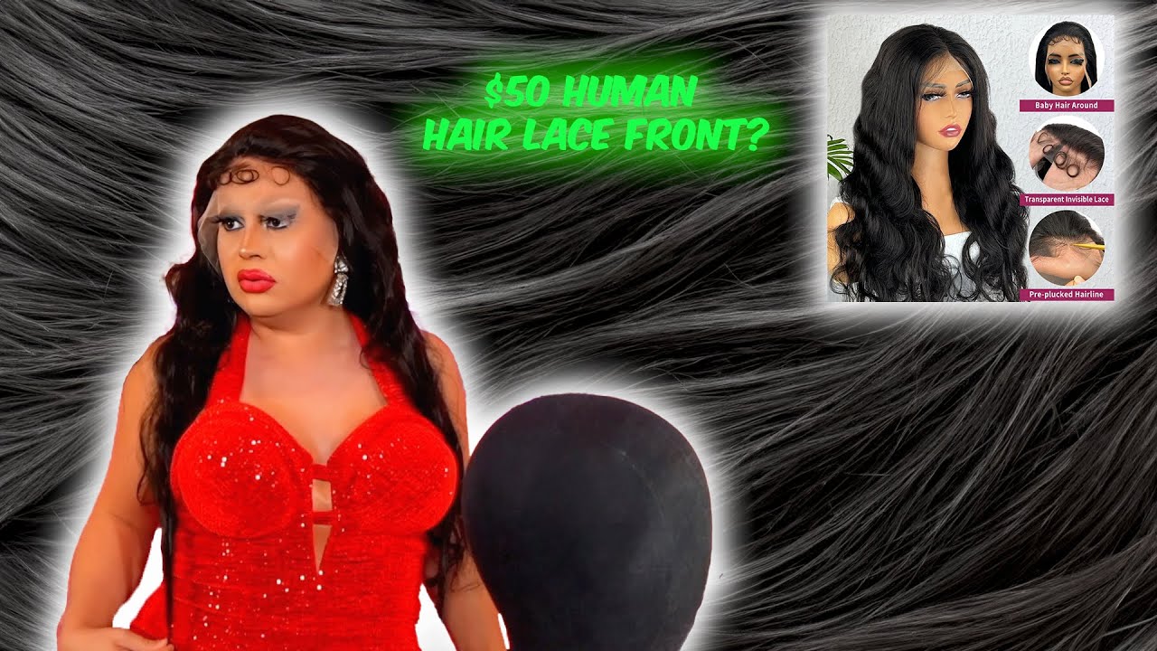 $50 Human Hair Lace Front Wig! Too Good to Be True?