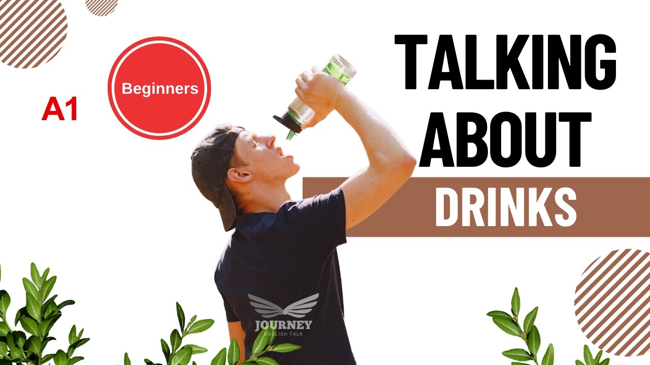 Easy English Listening for Beginners | Talking About Drinks ☕🥤 (A1 Shadowing)