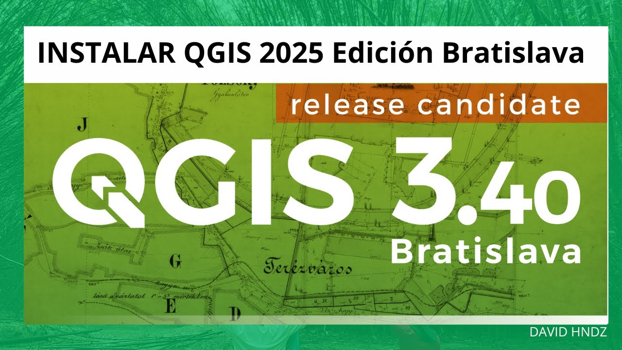 DESCARGAR E INSTALAR QGIS EN WINDOWS (2025) Edición Actualizada Bratislava