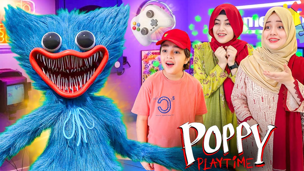 How Huggy Wuggy From Poppy Play Time Found Our House? 🏡 What Was His Mission? 🫣 | Rida Naqqash