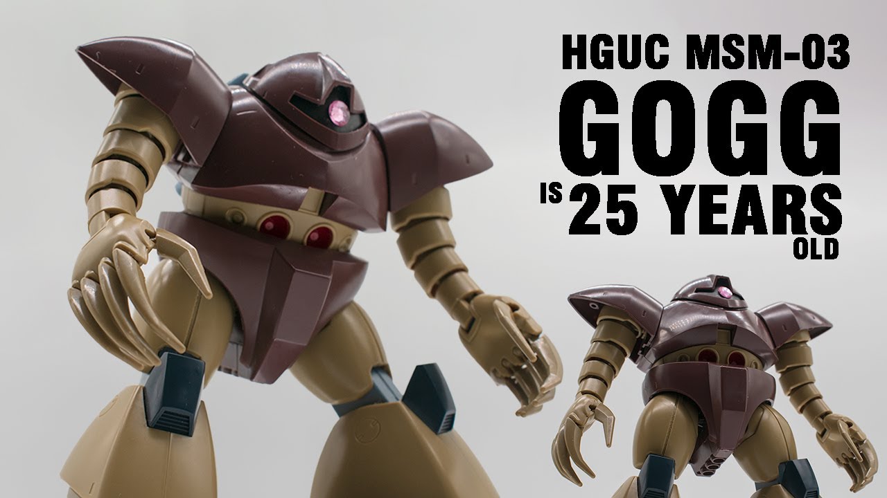 How does the HGUC Gogg hold up today?