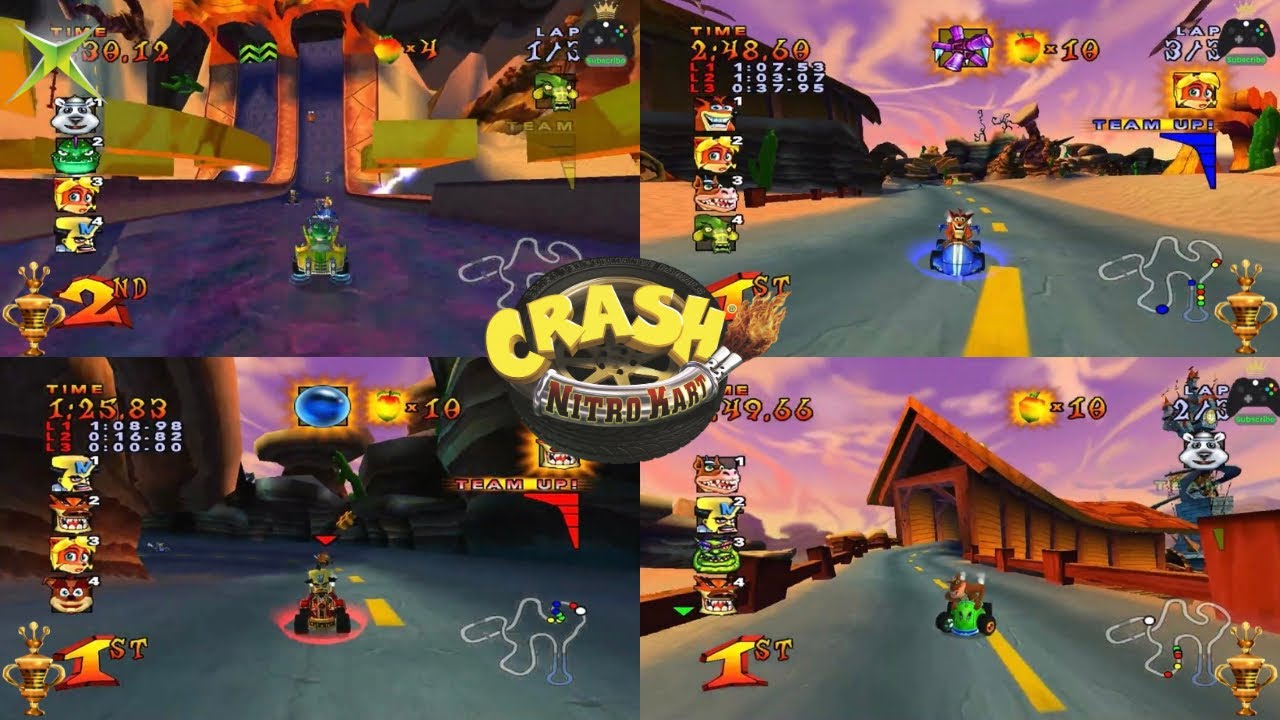 Crash Nitro Kart XBOX Arcade Mode Part 7: Out of Time Challenges [Feb 4 2026]