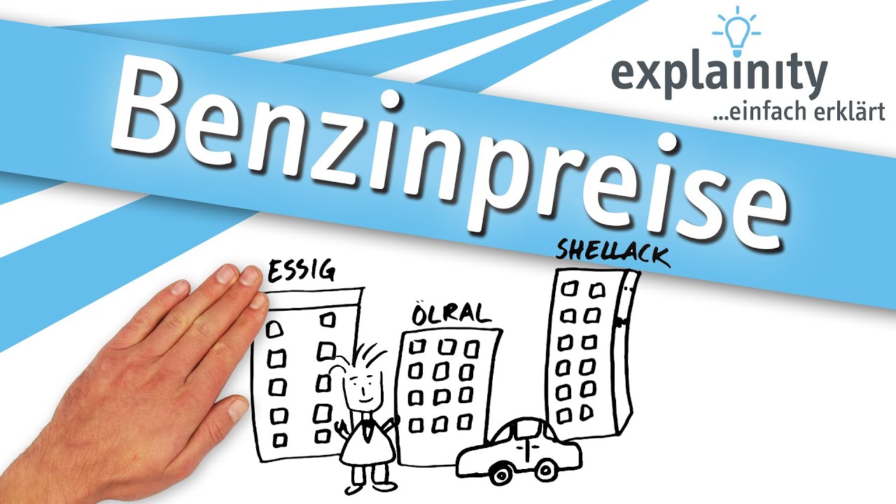 Benzinpreise einfach erklärt (explainity® Erklärvideo)