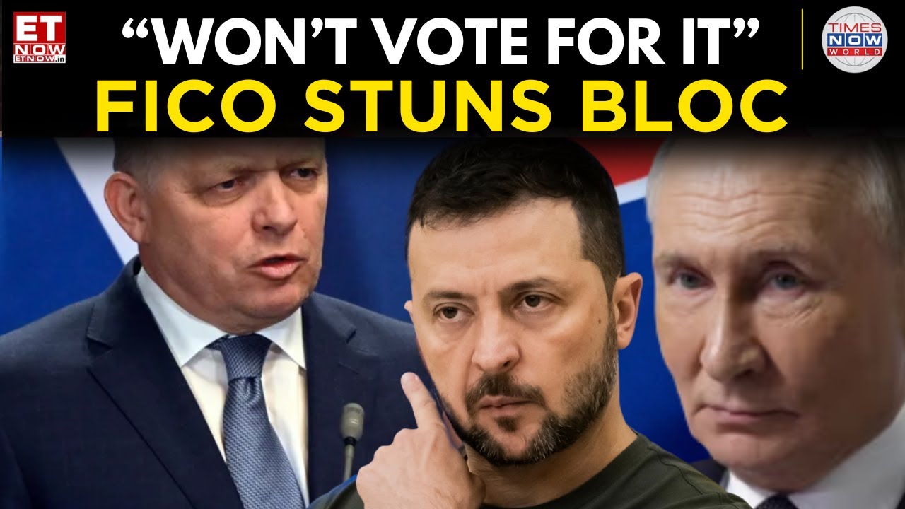 Slovakia PM Robert Fico Defies EU: Rejects New Russia Sanctions, Rattles Brussels Unity | Watch