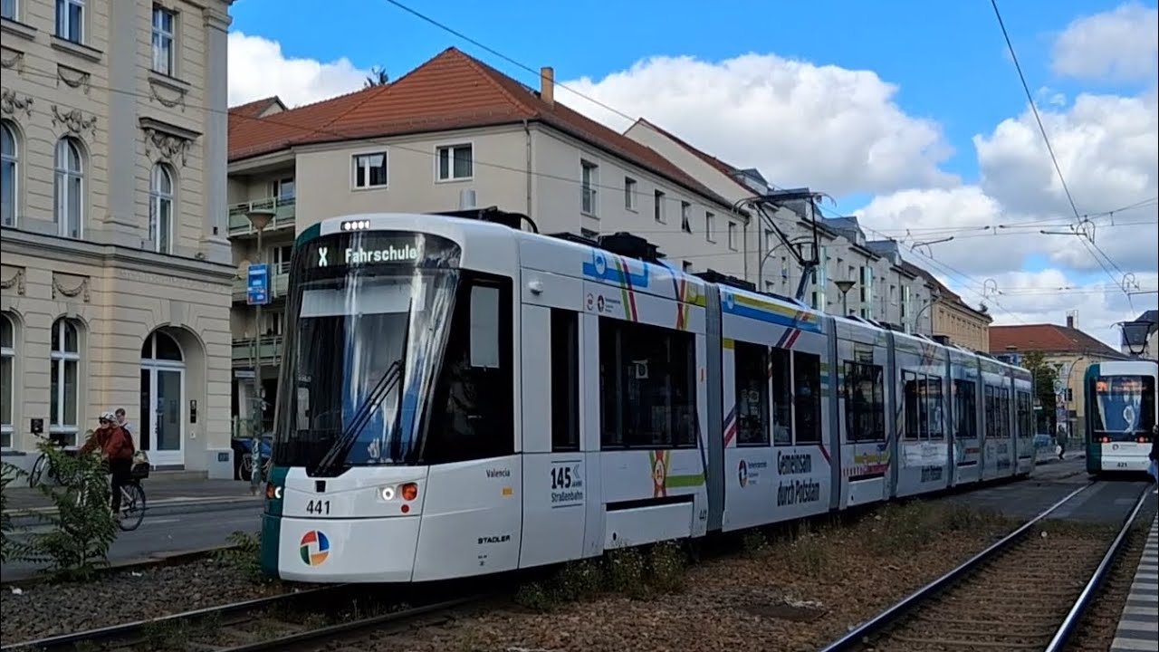 Tramlink in Potsdam am platzt der Einheit. 