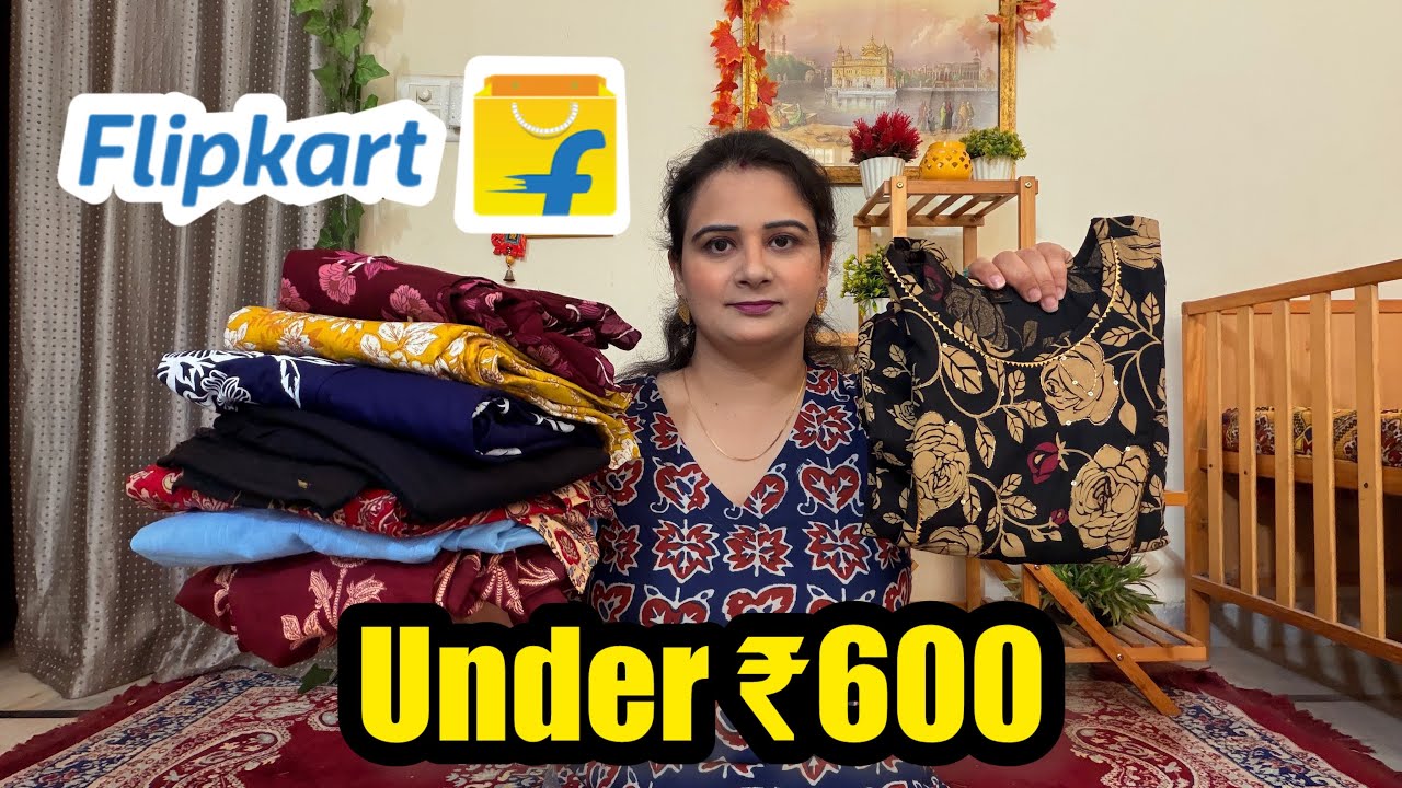 Under ₹600 Flipkart Kurta Set Haul 😍 | Budget Friendly Finds