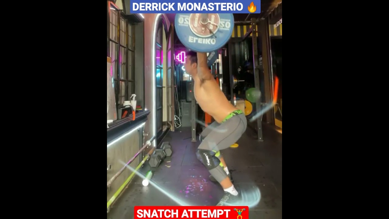 DERRICK MONASTERIO IS STRONG 💪🏼🏋️🔥#shorts