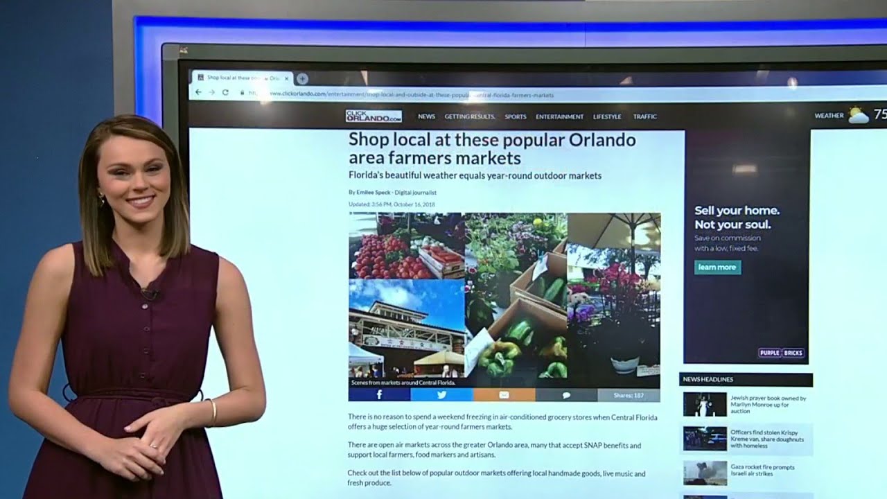 Shop locally at these Central Florida farmers markets