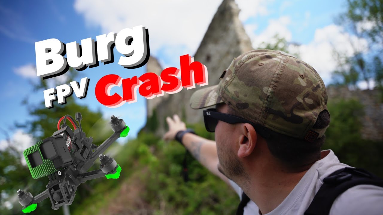 FPV CRASH bei meinem 2. FLUG / FPV VLOG