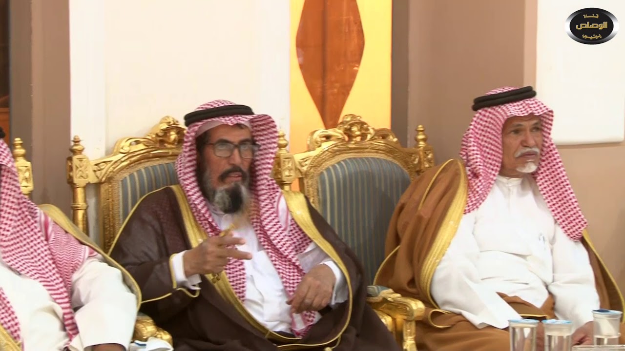 الشاعر ابراهيم الحصان فحفل الشاعر عطالله خويتم الحربي بتكريم شيخ التعارف خلف كساب العنزي