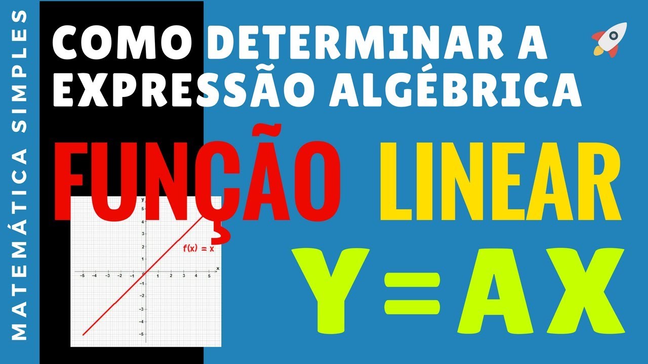 Função Linear - Expressão Algébrica Y=aX [7ºAno]