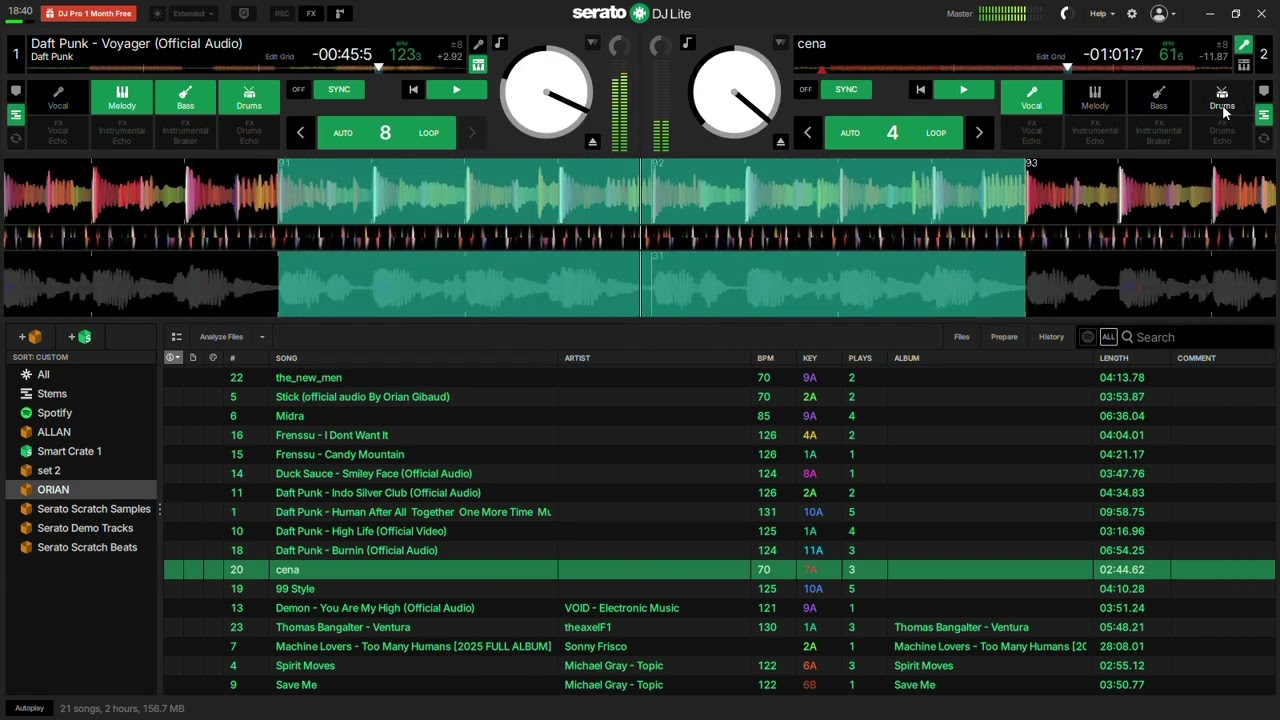 layzer _ Cena /Voyager-daft punk (officiel remix and mixed by Orian Gibaud)