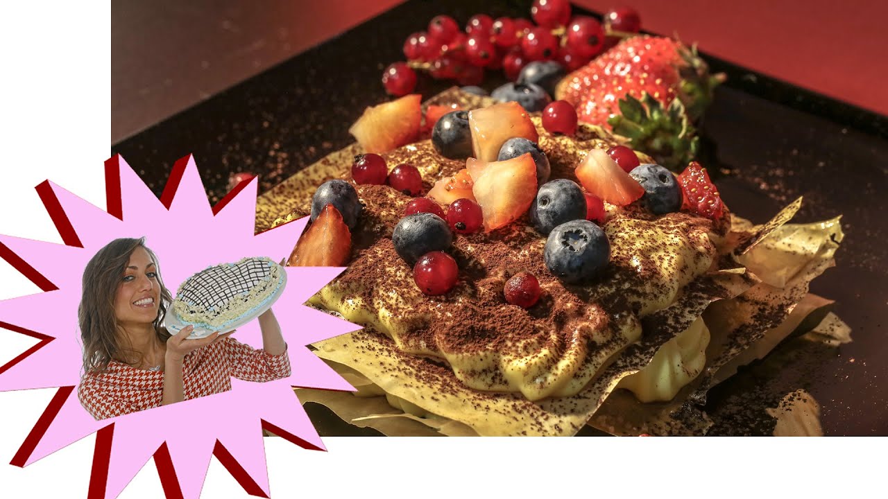 Millefoglie Vegan - Torta Millefoglie Vegana