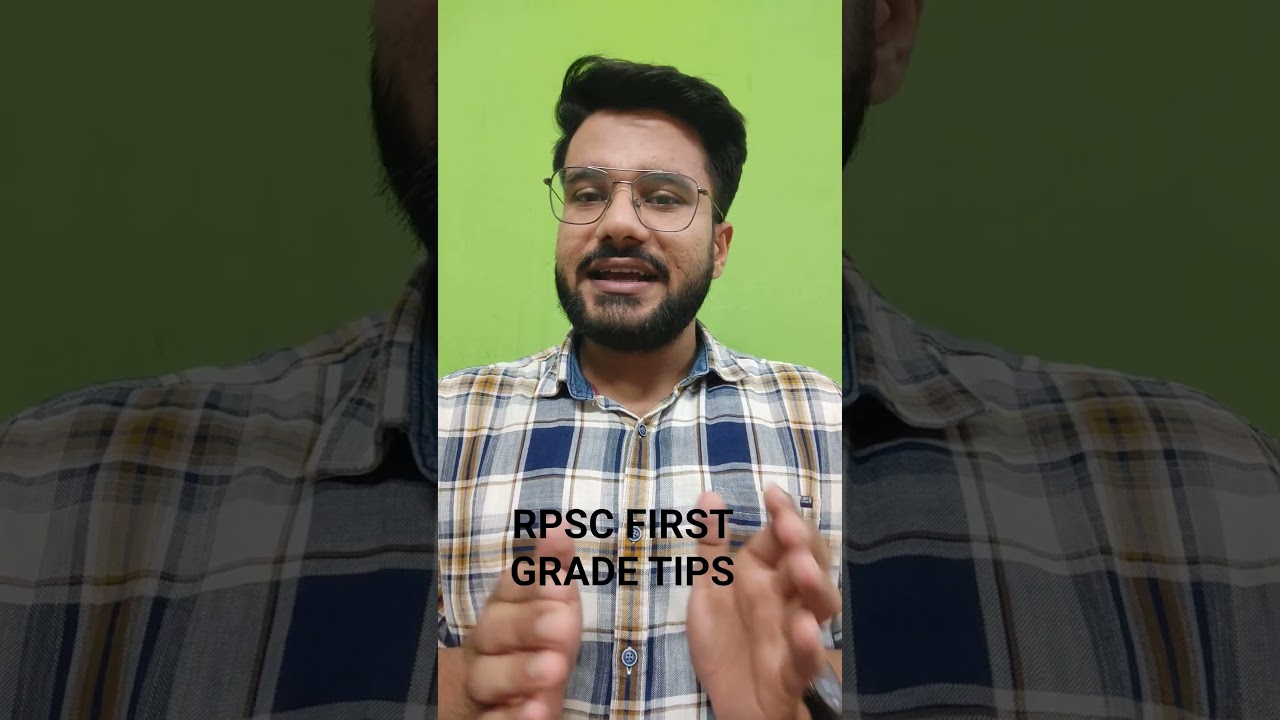 RPSC FIRST GRADE PHYSICS TIPS TO CRACK RPSC PHYSICS