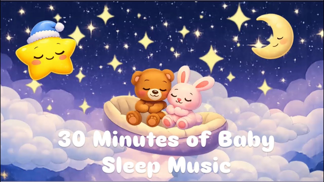 Baby Sleep Music 🌙 30 Minutes of Calm, Gentle Music | perfect for Newborn | Twinkle Tunes TV
