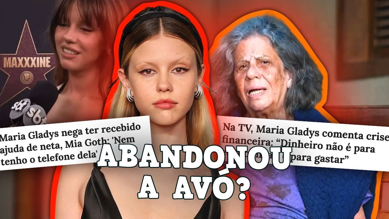 O BIZARRO CASO DA MIA GOTH E MARIA GLADYS: TANTA SAUDADES DA MINHA VÓ?