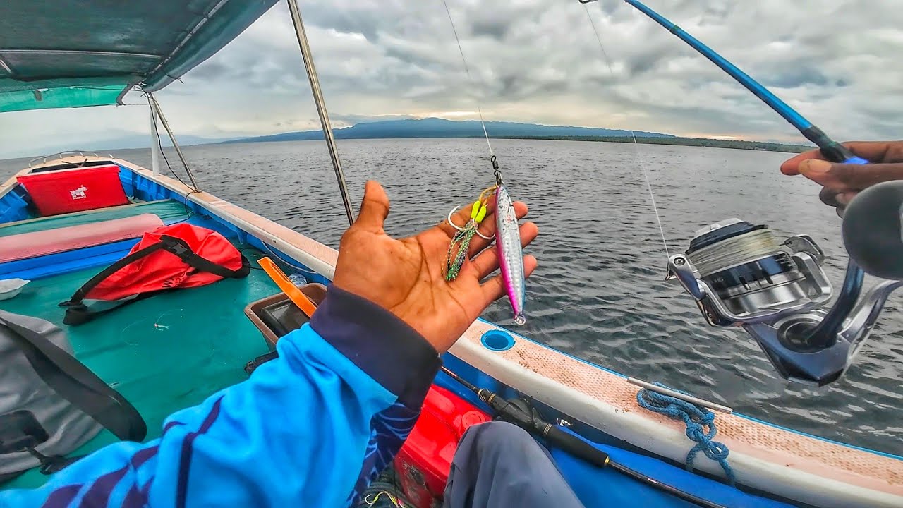 Light jigging kedalaman 40-90 meter,tarikanya bikin kaget, pov jigging by mataboncos 
