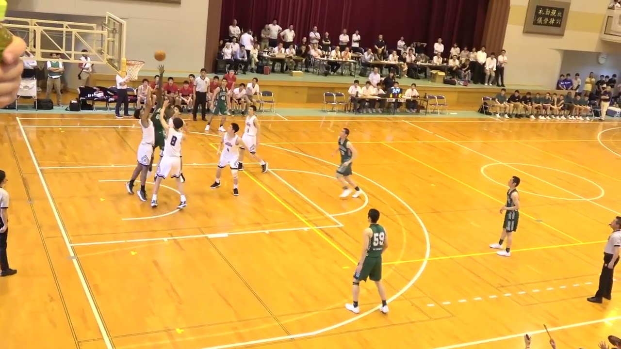 福岡第一 vs 福大大濠（１） ｲﾝﾀｰﾊｲ福岡県予選 男子決勝 2019/5/26