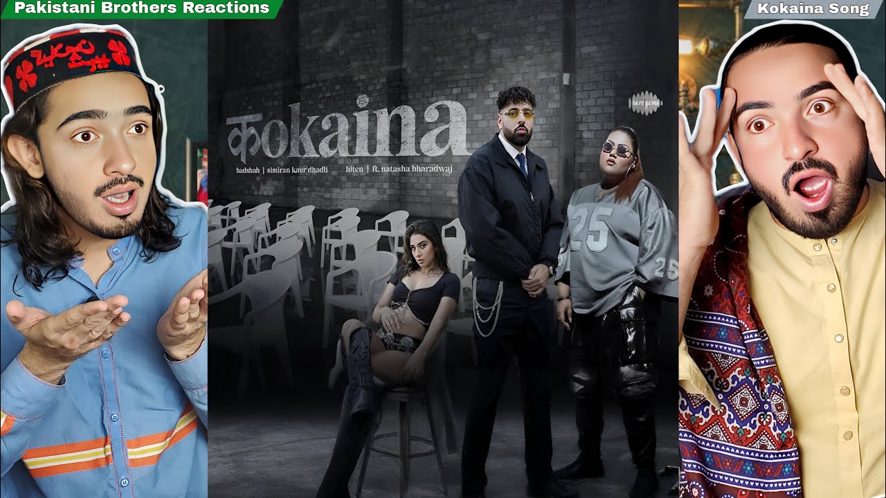 Pakistani Brothers Reaction To | BADSHAH - Kokaina | Simiran Kaur | Natasha | Hiten | Official Video