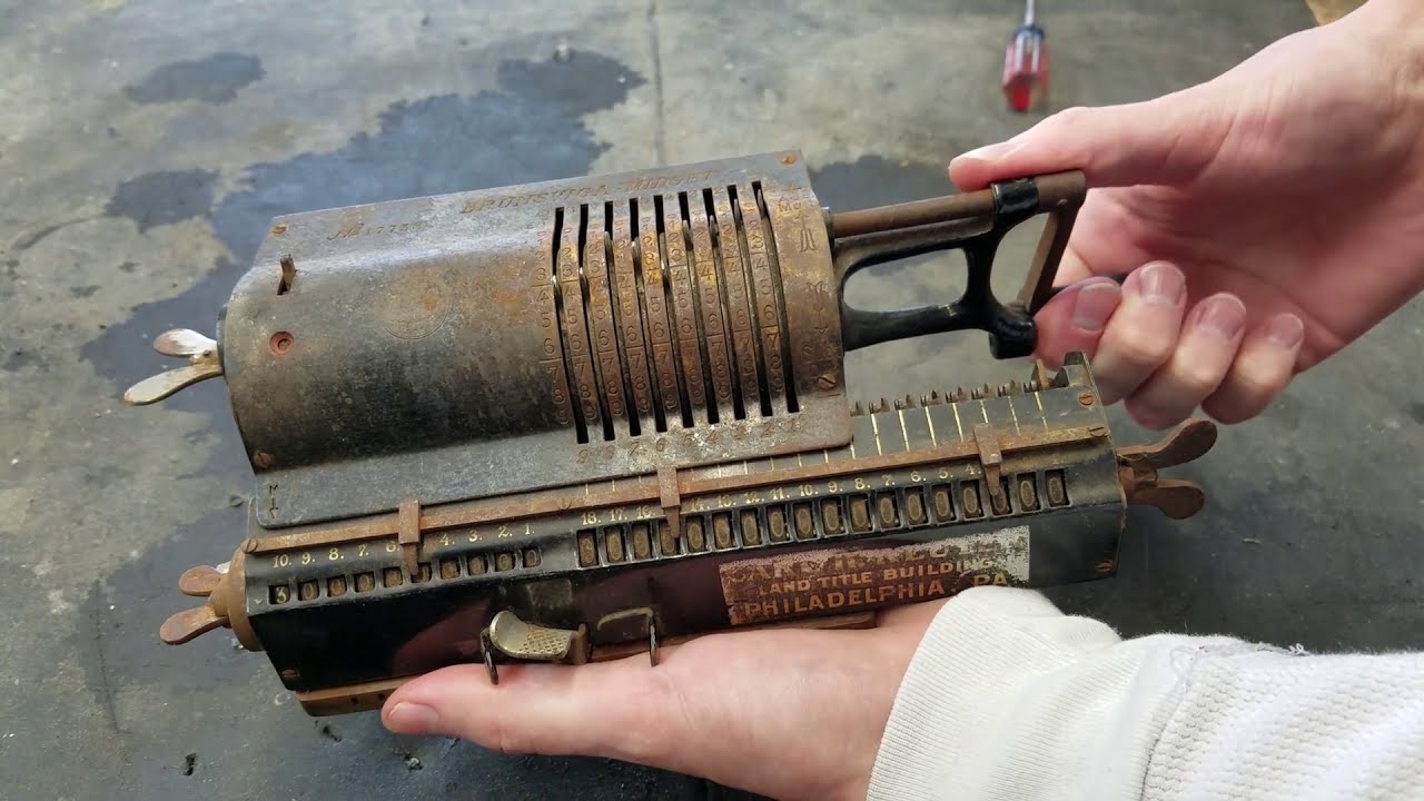 Brunsviga Midget Repair Model MA (1910?)